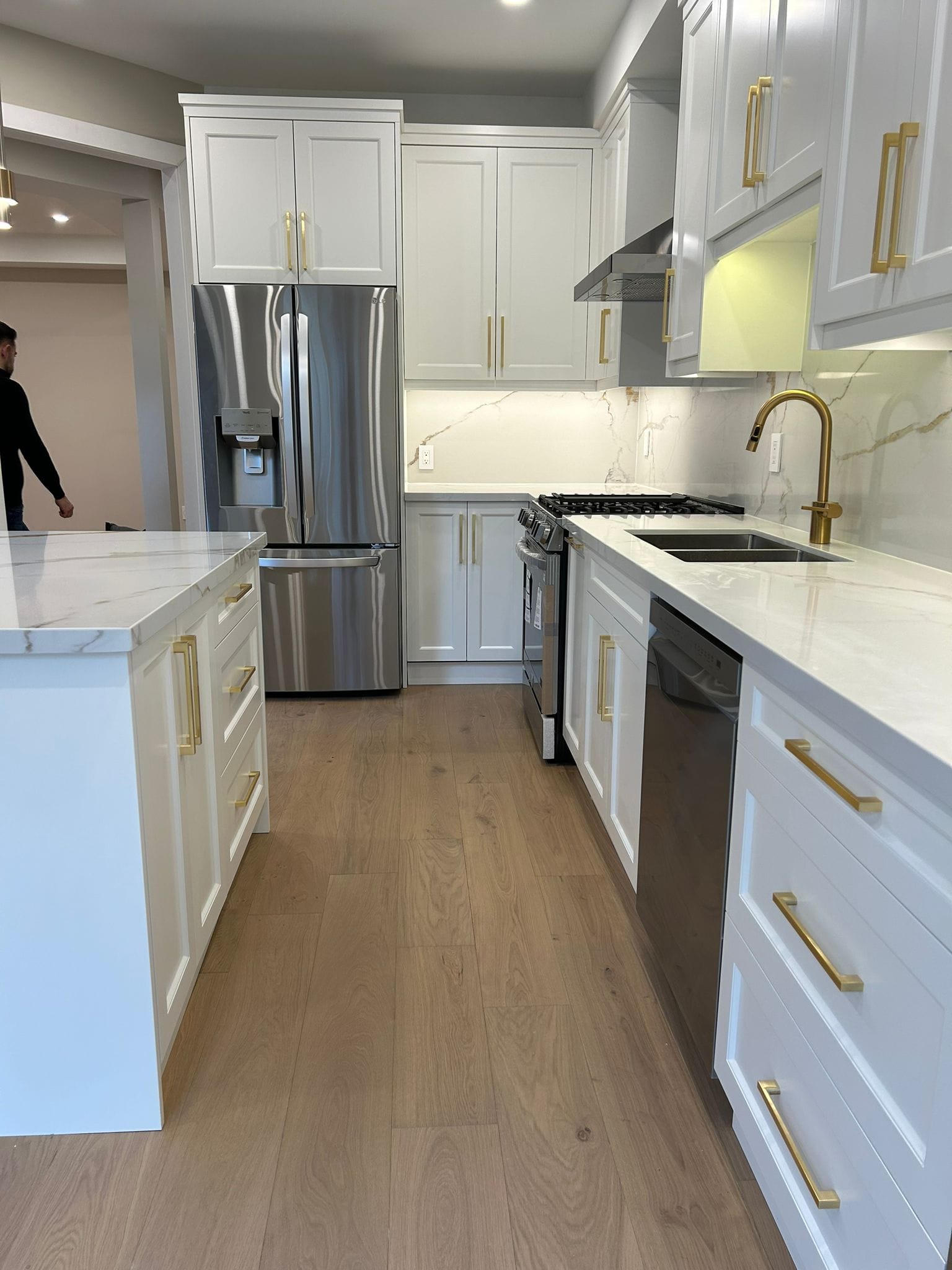 Custom kitchen by ASM Millwork