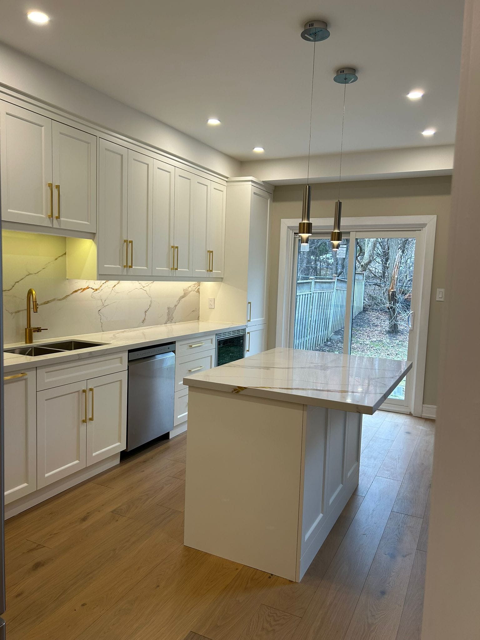 Custom kitchen by ASM Millwork
